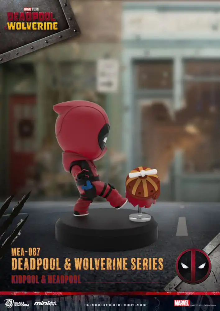 Deadpool 3 Deadpool & Wolverine Series Mini Egg Attack Figures Set 8 cm termékfotó