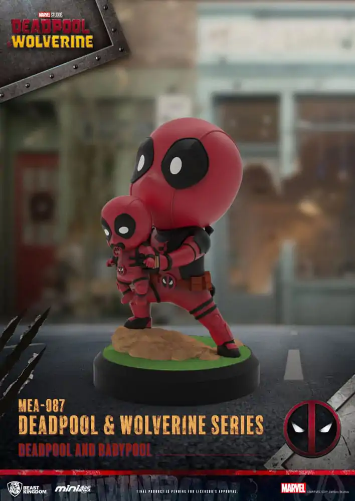 Deadpool 3 Deadpool & Wolverine Series Mini Egg Attack Figures Set 8 cm termékfotó