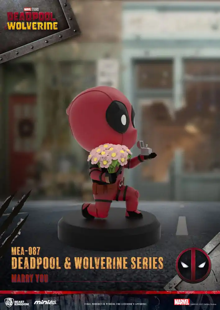 Deadpool 3 Deadpool & Wolverine Series Mini Egg Attack Figures Set 8 cm termékfotó