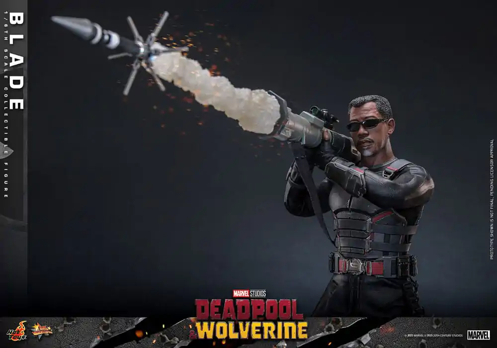 Deadpool & Wolverine Movie Masterpiece Akčná Figúrka 1/6 Blade 30 cm produktová fotografia