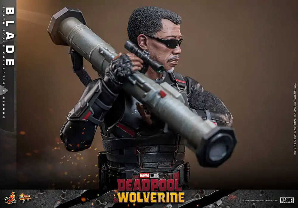 Deadpool & Wolverine Movie Masterpiece Akčná Figúrka 1/6 Blade 30 cm produktová fotografia