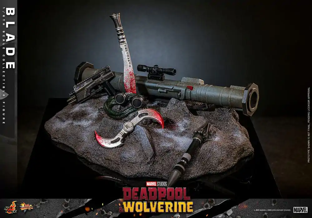 Deadpool & Wolverine Movie Masterpiece Akčná Figúrka 1/6 Blade 30 cm produktová fotografia