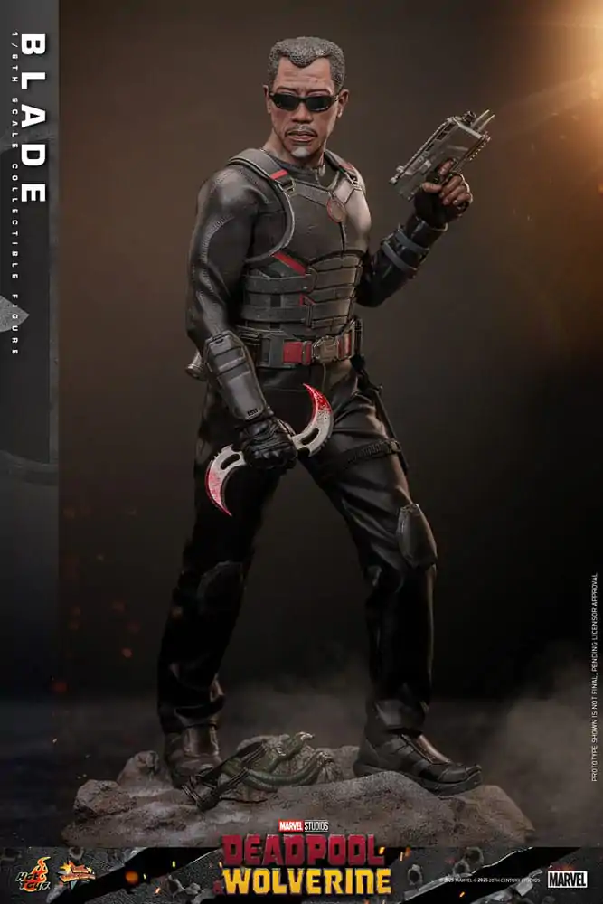 Deadpool & Wolverine Movie Masterpiece Akčná Figúrka 1/6 Blade 30 cm produktová fotografia