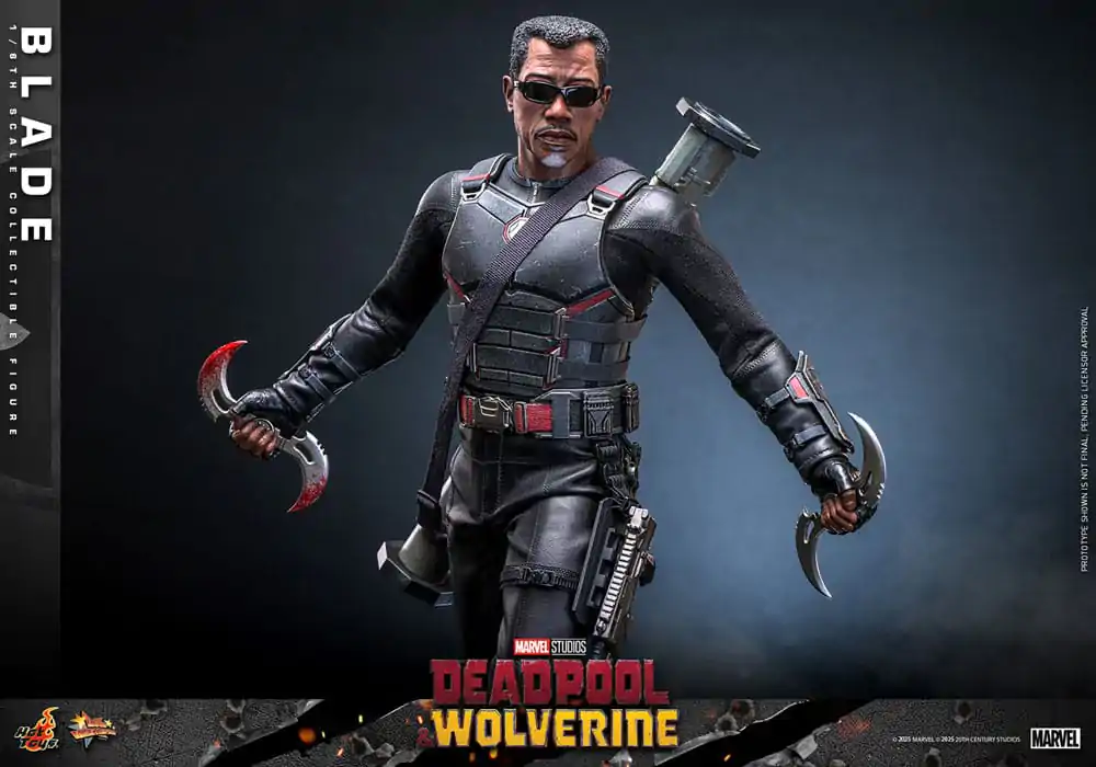 Deadpool & Wolverine Movie Masterpiece Akčná Figúrka 1/6 Blade 30 cm produktová fotografia