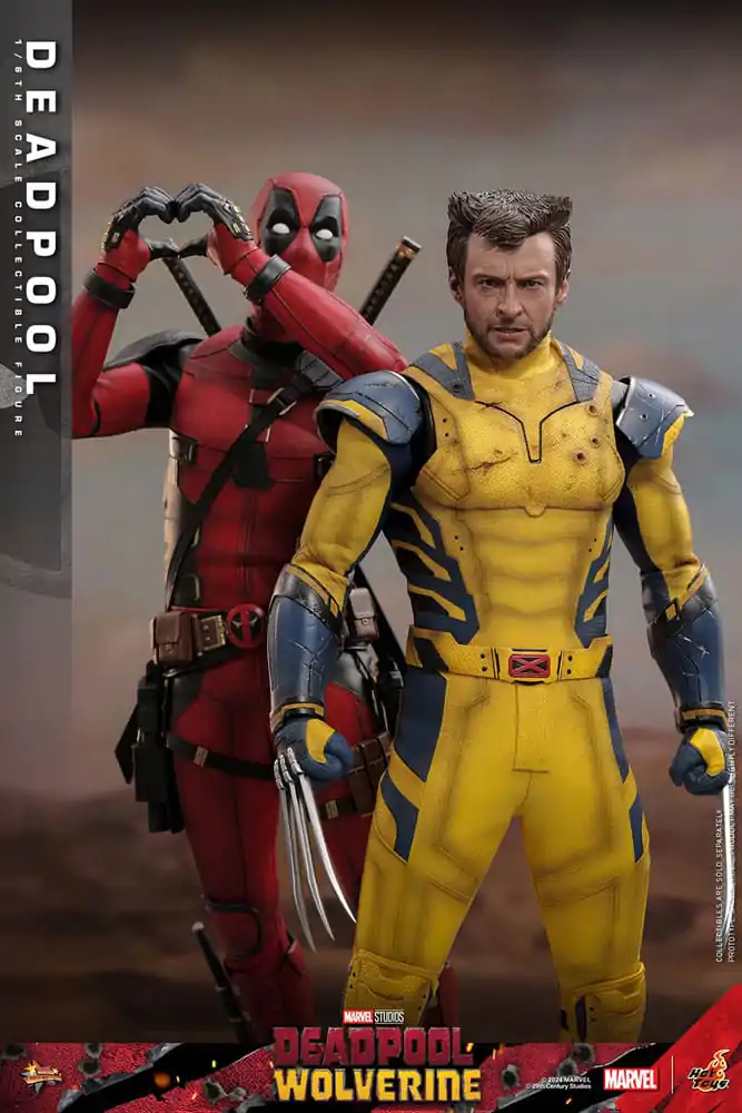 Deadpool &amp; Wolverine Movie Masterpiece Action Figure 1/6 Deadpool 31 cm termékfotó