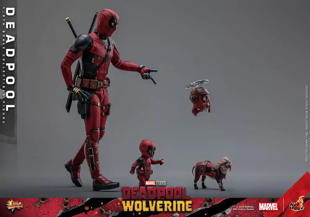 Deadpool &amp; Wolverine Movie Masterpiece Action Figure 1/6 Deadpool 31 cm termékfotó