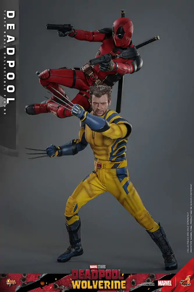 Deadpool &amp; Wolverine Movie Masterpiece Action Figure 1/6 Deadpool 31 cm termékfotó