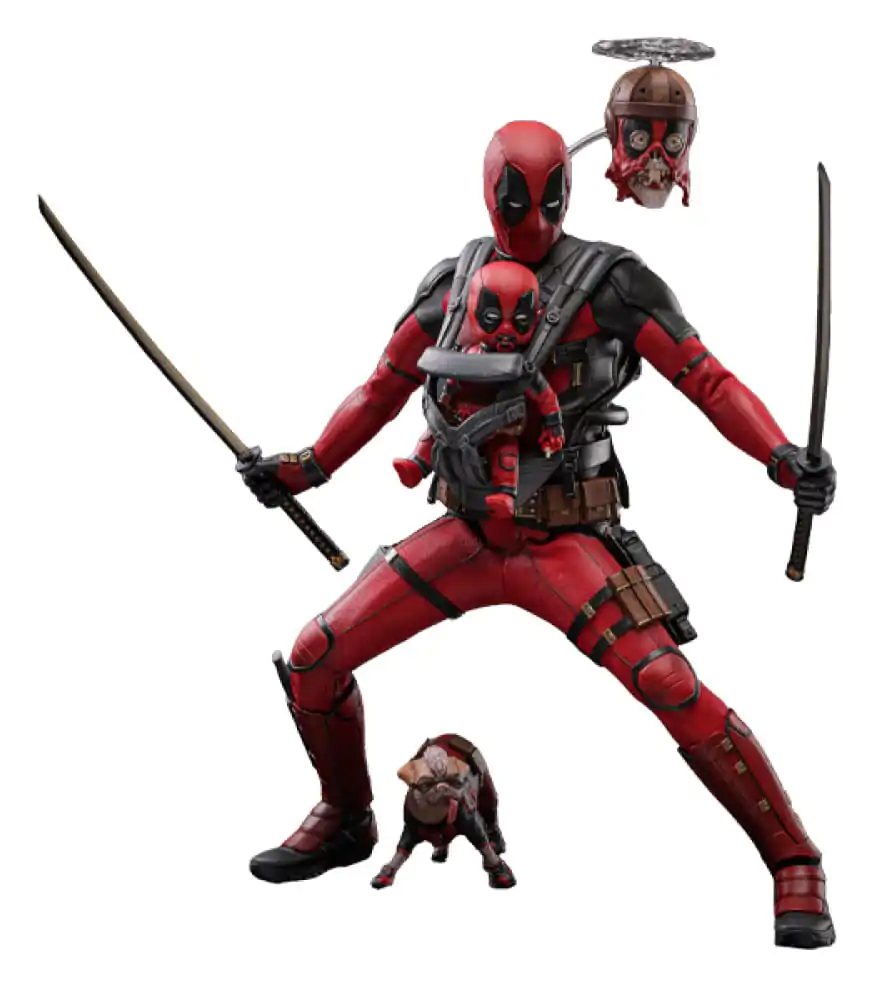 Deadpool &amp; Wolverine Movie Masterpiece Action Figure 1/6 Deadpool 31 cm termékfotó