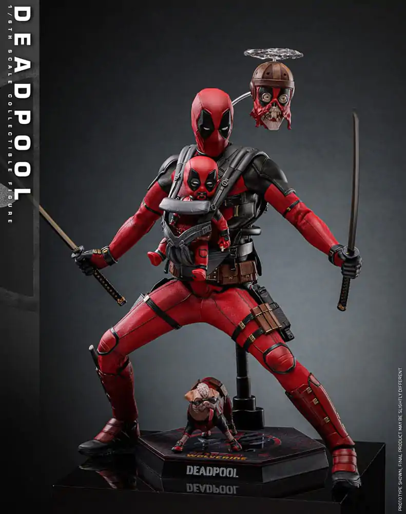 Deadpool &amp; Wolverine Movie Masterpiece Action Figure 1/6 Deadpool 31 cm termékfotó