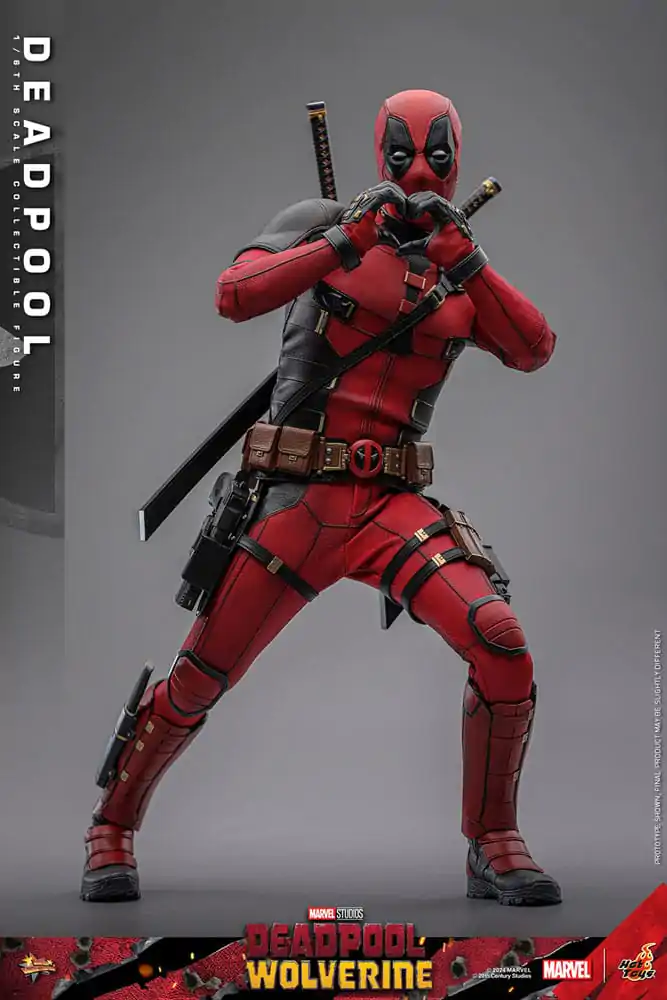 Deadpool &amp; Wolverine Movie Masterpiece Action Figure 1/6 Deadpool 31 cm termékfotó