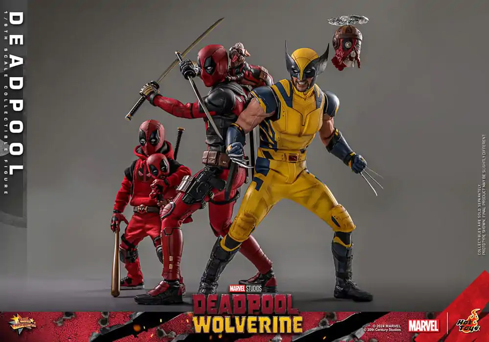 Deadpool &amp; Wolverine Movie Masterpiece Action Figure 1/6 Deadpool 31 cm termékfotó