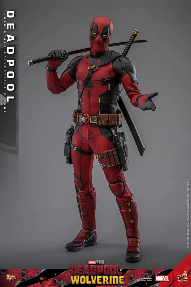 Deadpool &amp; Wolverine Movie Masterpiece Action Figure 1/6 Deadpool 31 cm termékfotó