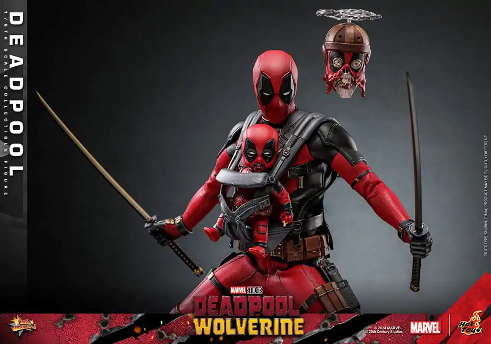 Deadpool &amp; Wolverine Movie Masterpiece Action Figure 1/6 Deadpool 31 cm termékfotó