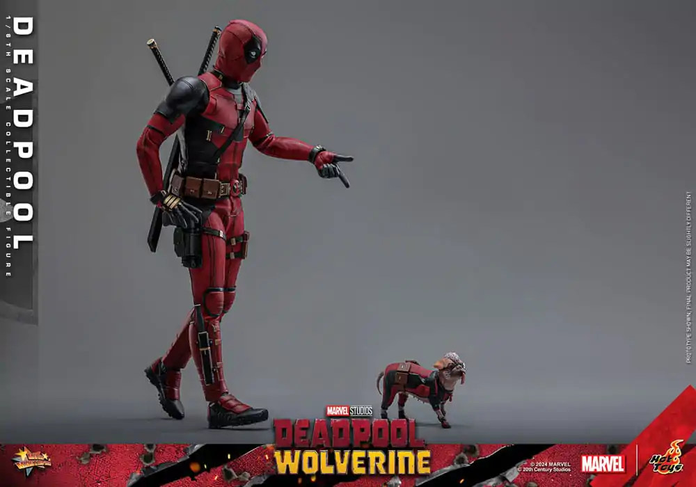 Deadpool &amp; Wolverine Movie Masterpiece Action Figure 1/6 Deadpool 31 cm termékfotó