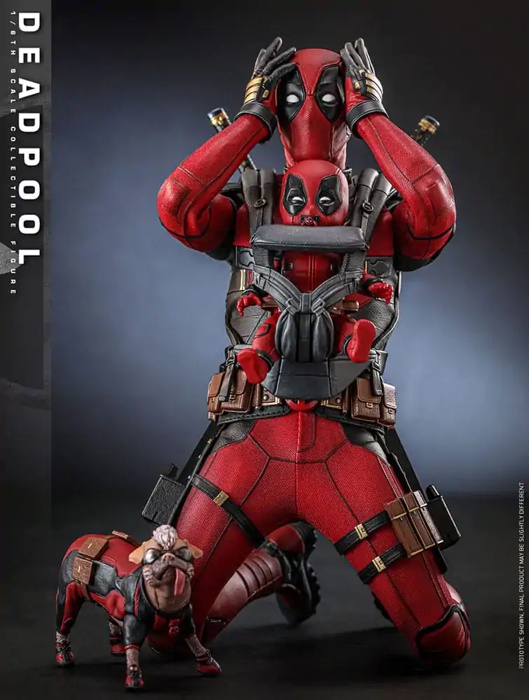 Deadpool &amp; Wolverine Movie Masterpiece Action Figure 1/6 Deadpool 31 cm termékfotó