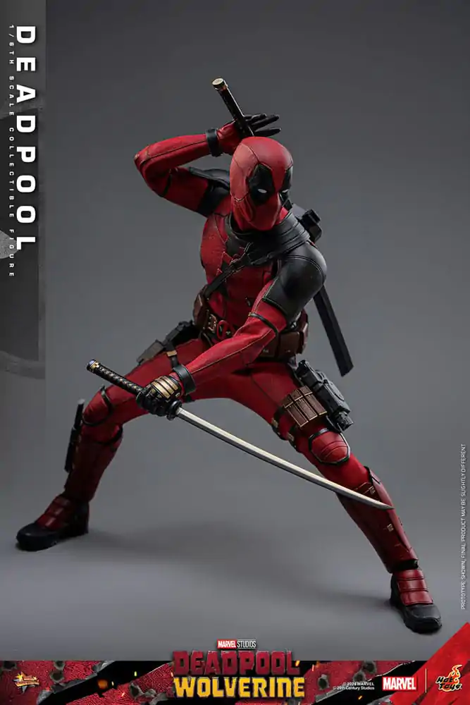 Deadpool &amp; Wolverine Movie Masterpiece Action Figure 1/6 Deadpool 31 cm termékfotó