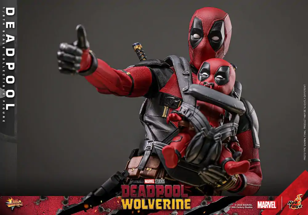 Deadpool &amp; Wolverine Movie Masterpiece Action Figure 1/6 Deadpool 31 cm termékfotó