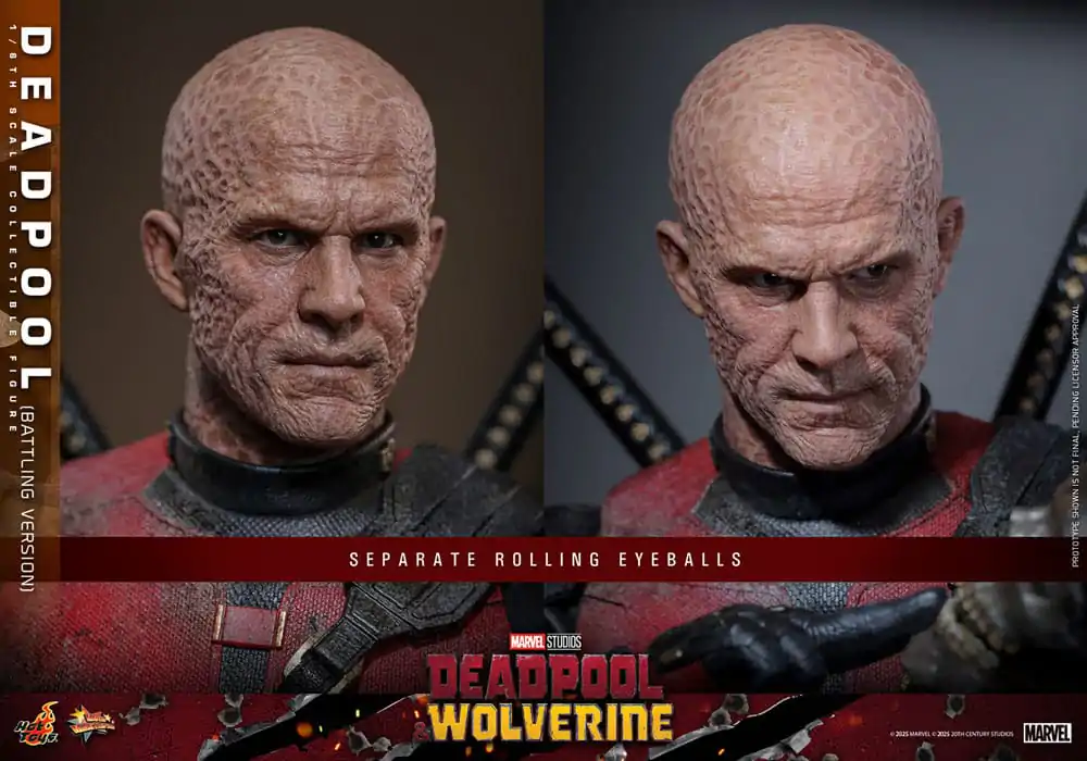 Deadpool & Wolverine Movie Masterpiece Akčná Figúrka 1/6 Deadpool (Battling Version) 31 cm produktová fotografia