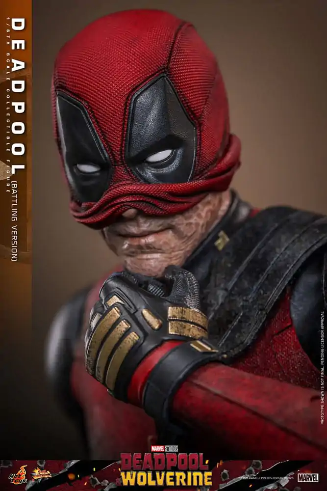 Deadpool & Wolverine Movie Masterpiece Akčná Figúrka 1/6 Deadpool (Battling Version) 31 cm produktová fotografia