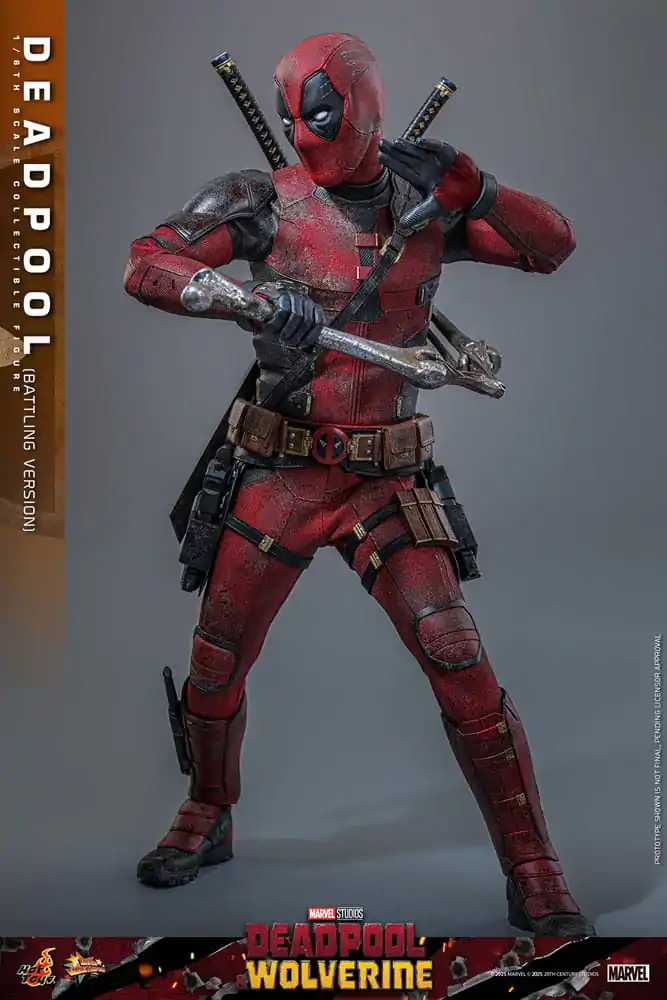 Deadpool & Wolverine Movie Masterpiece Akčná Figúrka 1/6 Deadpool (Battling Version) 31 cm produktová fotografia