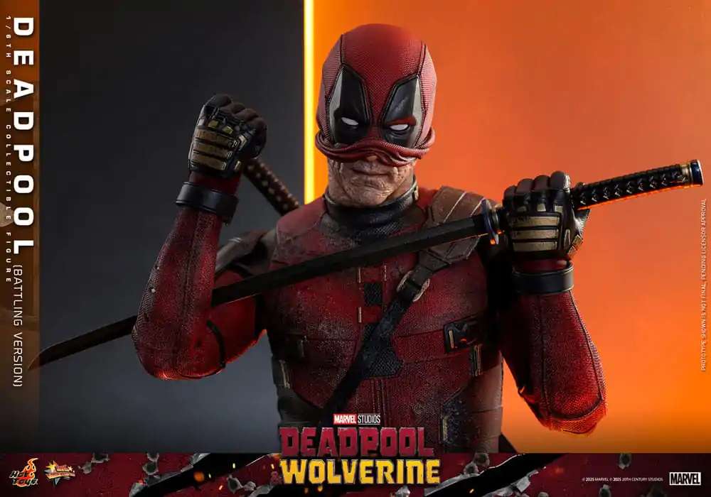 Deadpool & Wolverine Movie Masterpiece Akčná Figúrka 1/6 Deadpool (Battling Version) 31 cm produktová fotografia