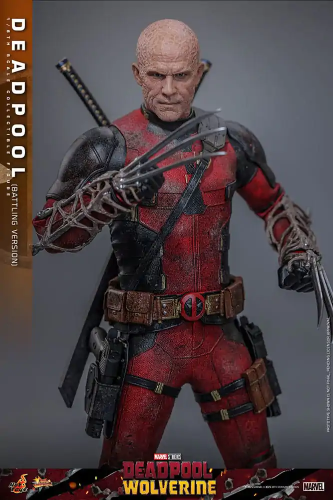 Deadpool & Wolverine Movie Masterpiece Akčná Figúrka 1/6 Deadpool (Battling Version) 31 cm produktová fotografia