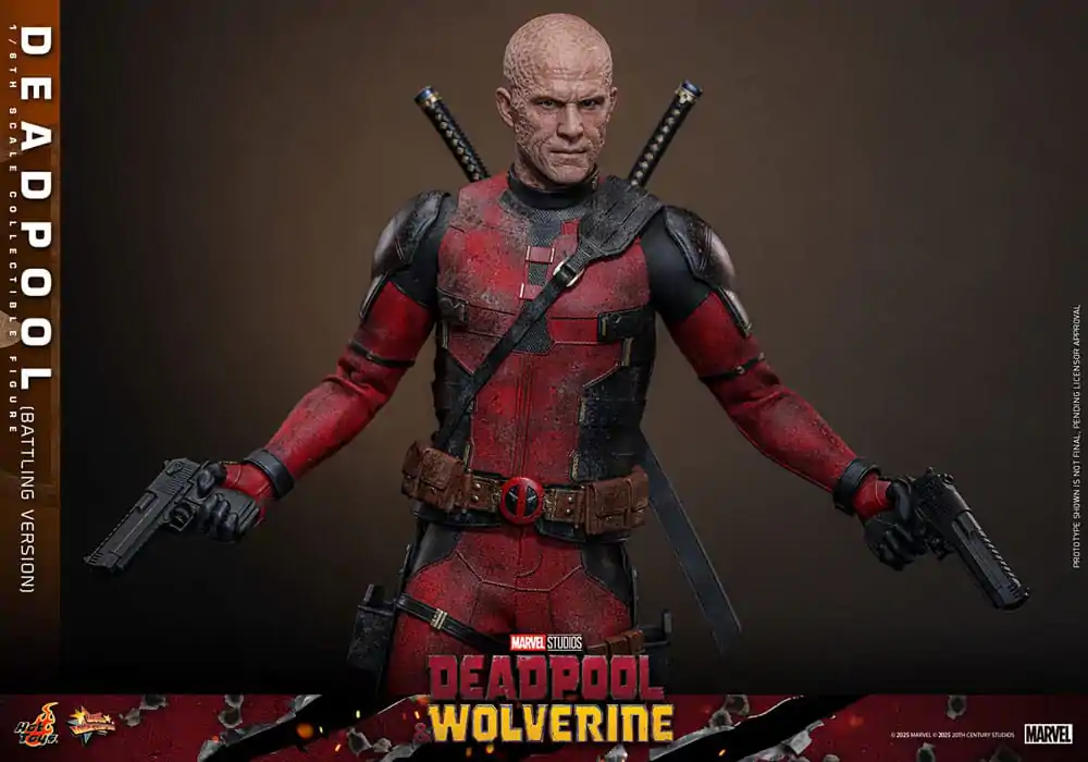 Deadpool & Wolverine Movie Masterpiece Akčná Figúrka 1/6 Deadpool (Battling Version) 31 cm produktová fotografia
