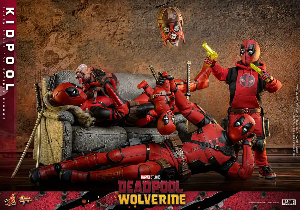 Deadpool &amp; Wolverine Movie Masterpiece Akční figurka 1/6 Kidpool 22 cm termékfotó