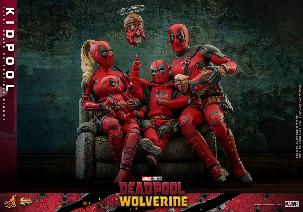 Deadpool &amp; Wolverine Movie Masterpiece Akční figurka 1/6 Kidpool 22 cm termékfotó