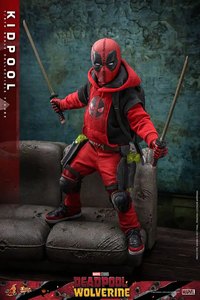 Deadpool &amp; Wolverine Movie Masterpiece Akční figurka 1/6 Kidpool 22 cm termékfotó