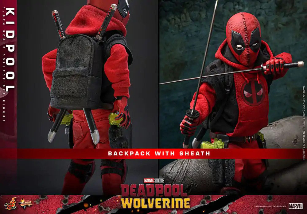 Deadpool &amp; Wolverine Movie Masterpiece Akční figurka 1/6 Kidpool 22 cm termékfotó