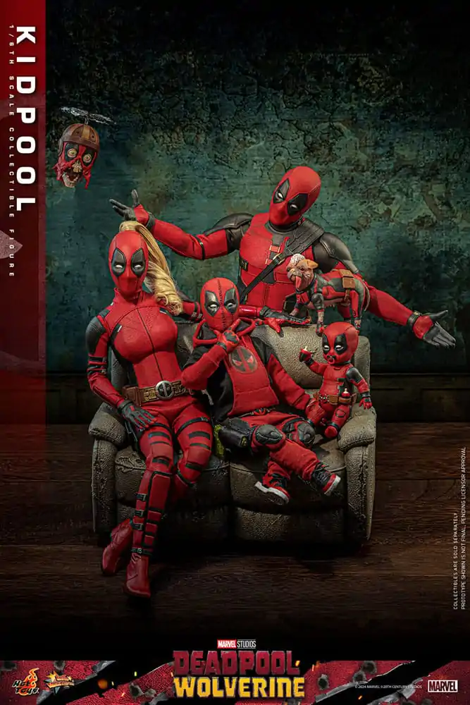 Deadpool &amp; Wolverine Movie Masterpiece Akční figurka 1/6 Kidpool 22 cm termékfotó