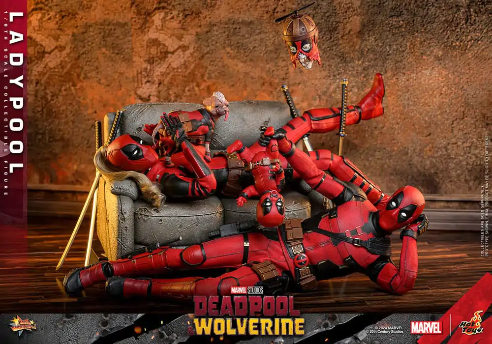 Deadpool & Wolverine Movie Masterpiece Action Figure 1/6 Ladypool 30 cm termékfotó