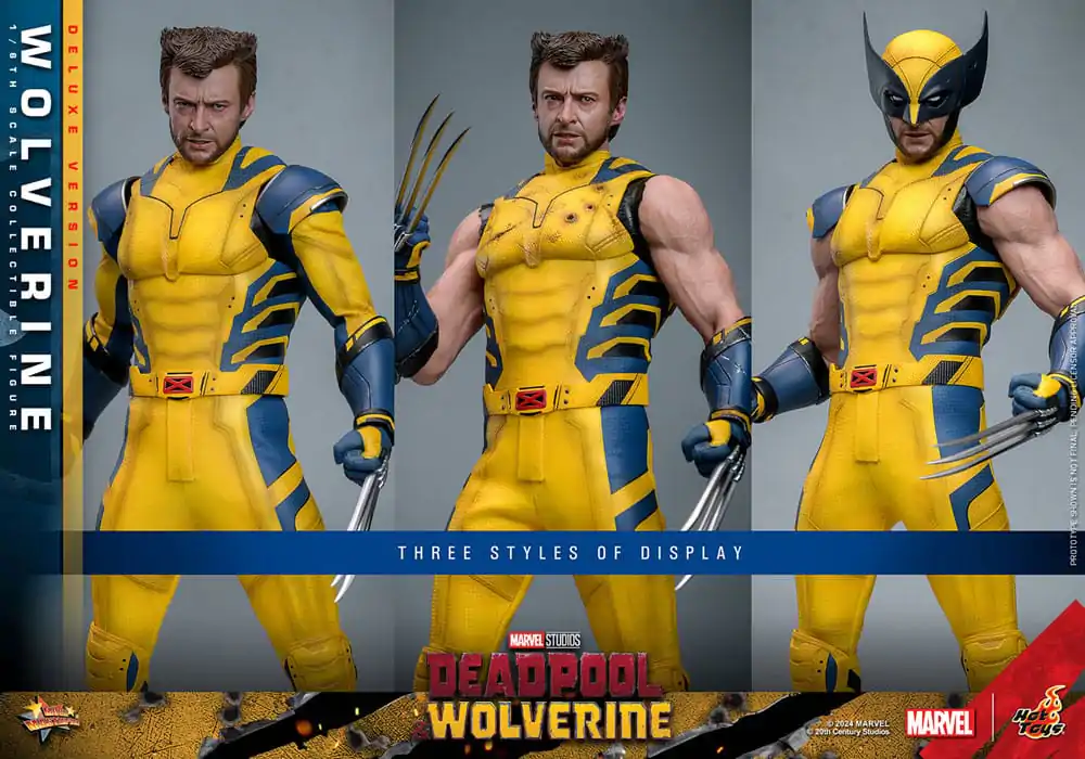 Deadpool & Wolverine Movie Masterpiece Akčná figúrka 1/6 Wolverine (Deluxe verzia) 31 cm termékfotó