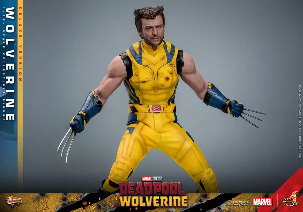 Deadpool & Wolverine Movie Masterpiece Akčná figúrka 1/6 Wolverine (Deluxe verzia) 31 cm termékfotó