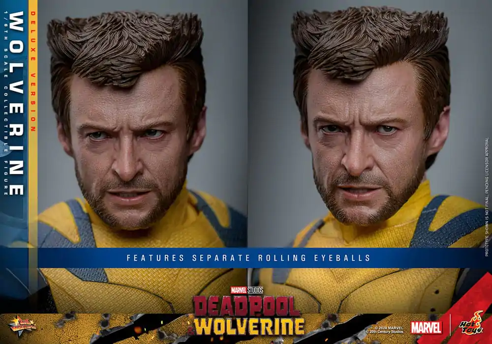 Deadpool & Wolverine Movie Masterpiece Akčná figúrka 1/6 Wolverine (Deluxe verzia) 31 cm termékfotó