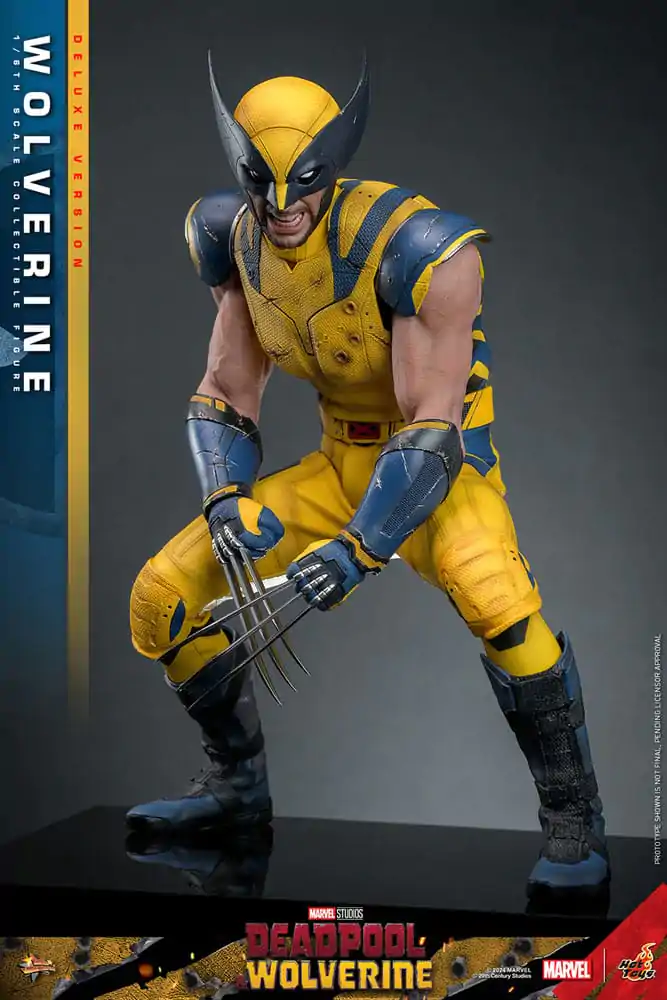 Deadpool & Wolverine Movie Masterpiece Akčná figúrka 1/6 Wolverine (Deluxe verzia) 31 cm termékfotó