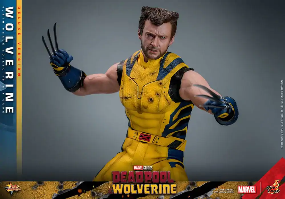 Deadpool & Wolverine Movie Masterpiece Akčná figúrka 1/6 Wolverine (Deluxe verzia) 31 cm termékfotó