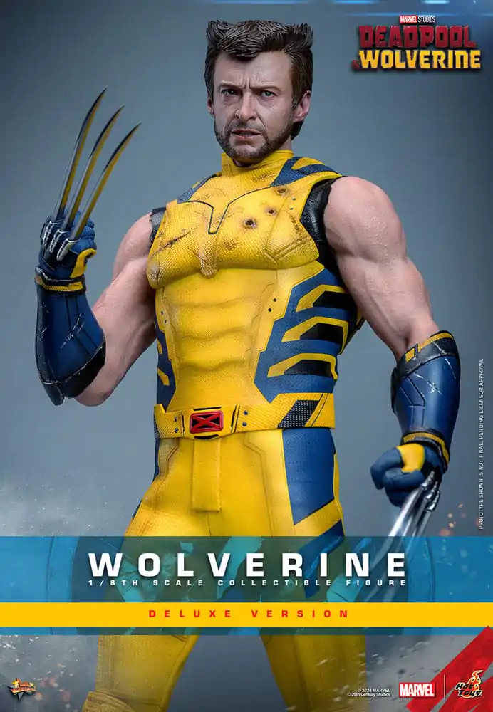 Deadpool & Wolverine Movie Masterpiece Akčná figúrka 1/6 Wolverine (Deluxe verzia) 31 cm termékfotó