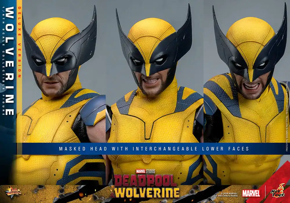 Deadpool & Wolverine Movie Masterpiece Akčná figúrka 1/6 Wolverine (Deluxe verzia) 31 cm termékfotó