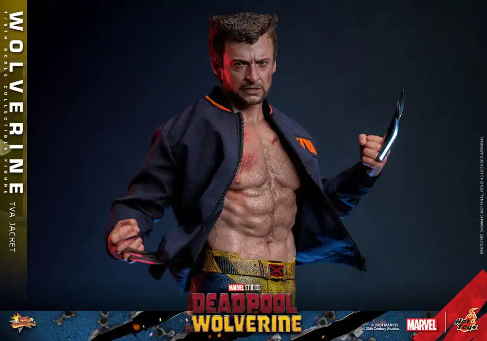 Deadpool & Wolverine Movie Masterpiece Akčná figúrka 1/6 Wolverine (TVA Jacket Version) 31 cm termékfotó