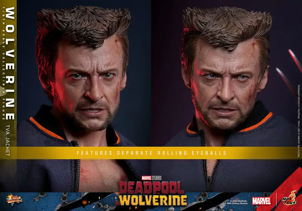 Deadpool & Wolverine Movie Masterpiece Akčná figúrka 1/6 Wolverine (TVA Jacket Version) 31 cm termékfotó