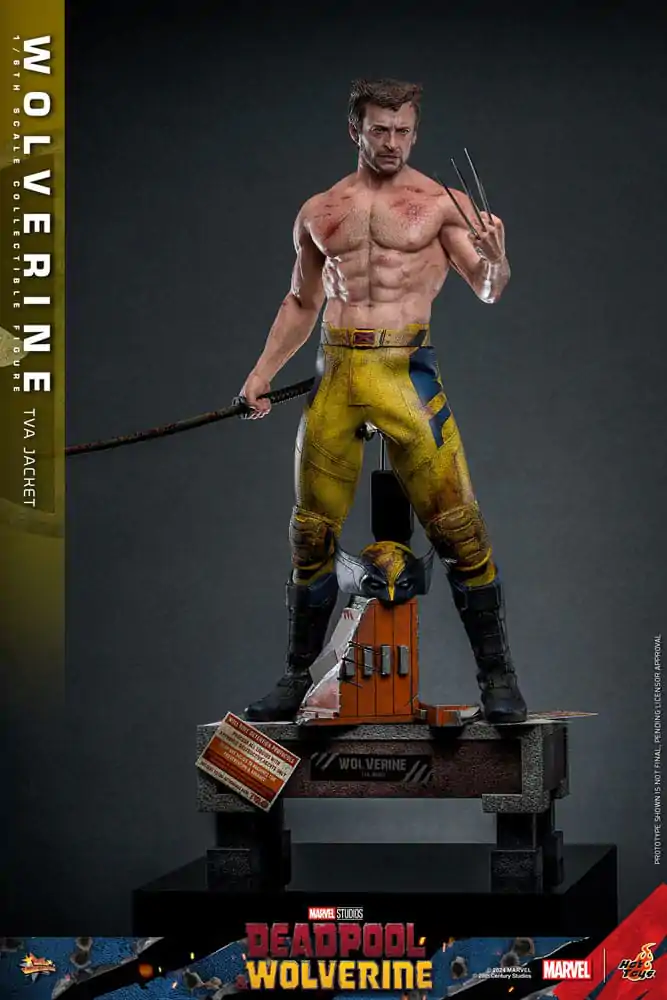 Deadpool & Wolverine Movie Masterpiece Akčná figúrka 1/6 Wolverine (TVA Jacket Version) 31 cm termékfotó