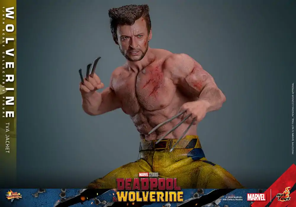 Deadpool & Wolverine Movie Masterpiece Akčná figúrka 1/6 Wolverine (TVA Jacket Version) 31 cm termékfotó