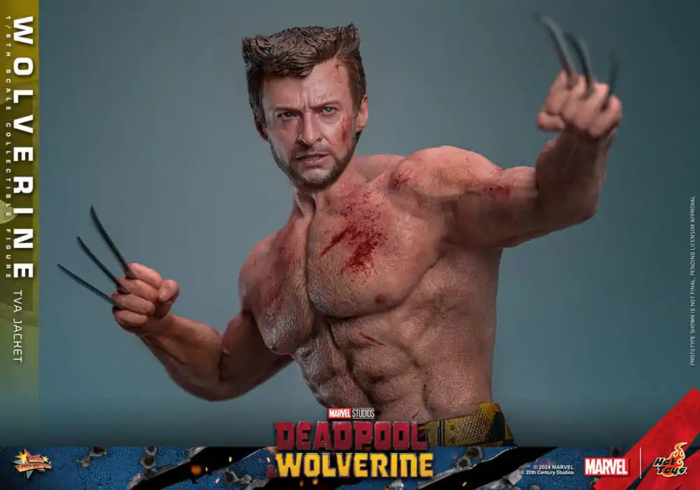 Deadpool & Wolverine Movie Masterpiece Akčná figúrka 1/6 Wolverine (TVA Jacket Version) 31 cm termékfotó