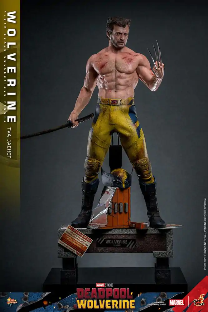 Deadpool & Wolverine Movie Masterpiece Akčná figúrka 1/6 Wolverine (TVA Jacket Version) 31 cm termékfotó