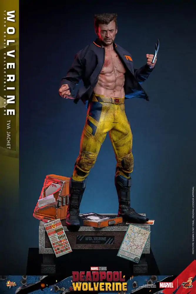 Deadpool & Wolverine Movie Masterpiece Akčná figúrka 1/6 Wolverine (TVA Jacket Version) 31 cm termékfotó