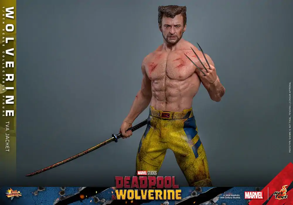 Deadpool & Wolverine Movie Masterpiece Akčná figúrka 1/6 Wolverine (TVA Jacket Version) 31 cm termékfotó