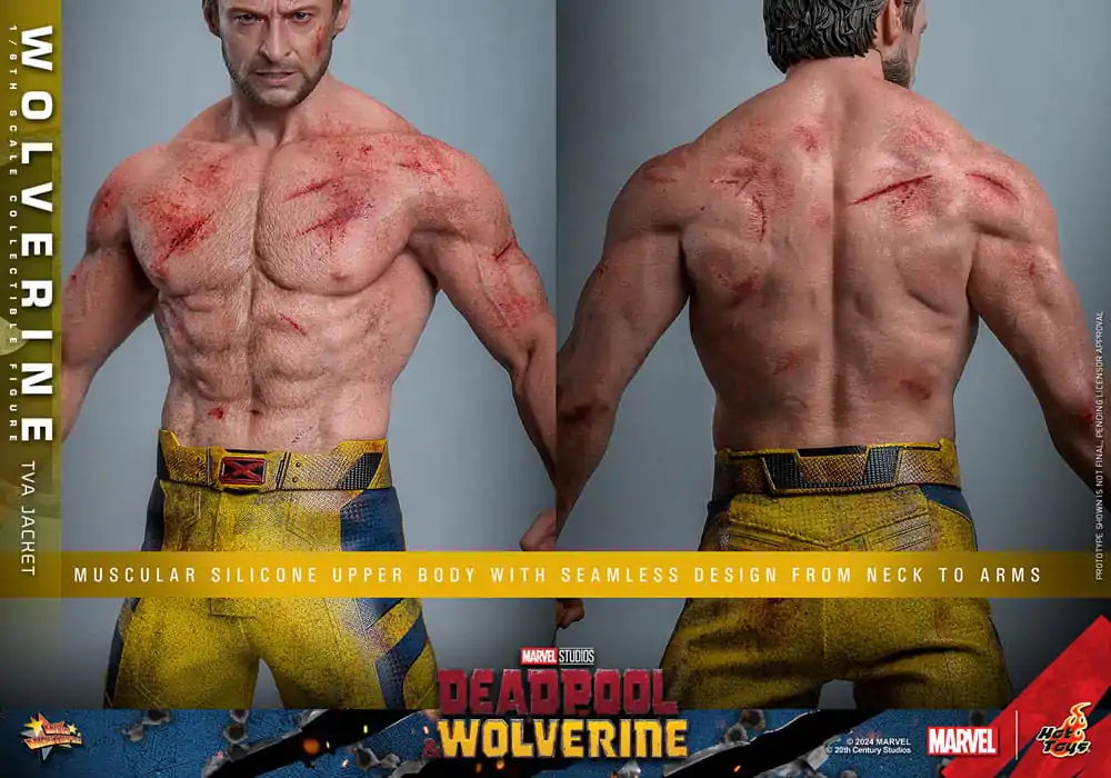 Deadpool & Wolverine Movie Masterpiece Akčná figúrka 1/6 Wolverine (TVA Jacket Version) 31 cm termékfotó