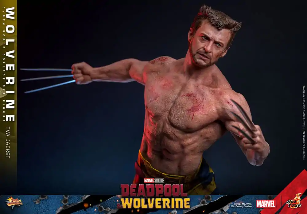 Deadpool & Wolverine Movie Masterpiece Akčná figúrka 1/6 Wolverine (TVA Jacket Version) 31 cm termékfotó